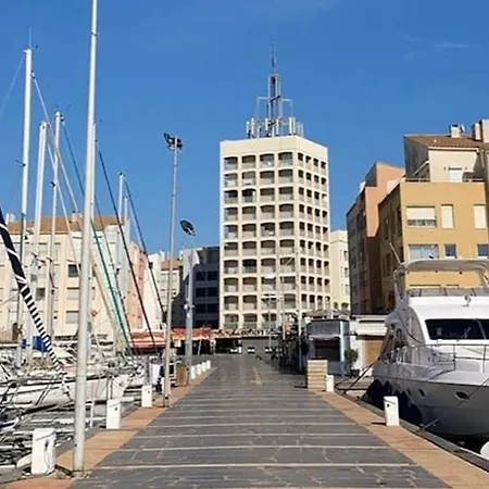 Apartamento Studio Cocooning Pour 4 Pers. Proche Port, Plages, Parking Prive, Clim, Lave-linge - Fr-1-749-2 Agde